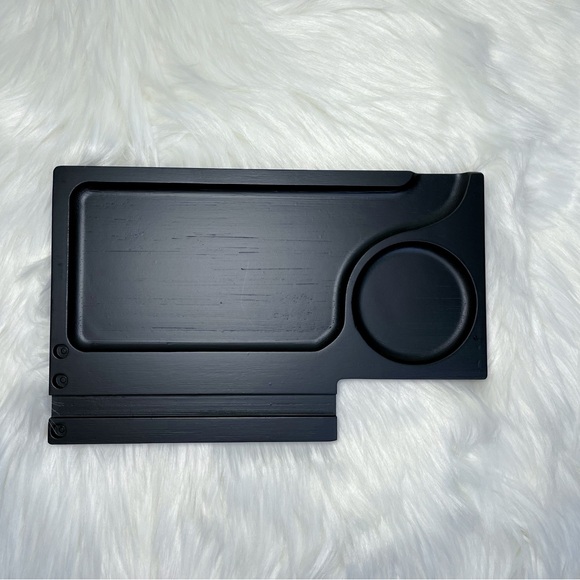 Premium Bamboo storage box with lock and removable tray and compartments - Picture 5 of 7